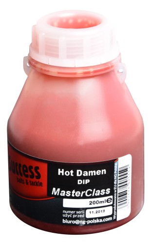 Dip karpiowy, gęsta zalewa 4Success Masterclass Hot Damen 200ml