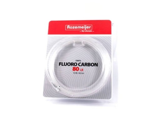 Rozemeijer 100% Fluoro Carbon 80lb 15ft/4,5m FLUOROCARBON NA PRZYPONY