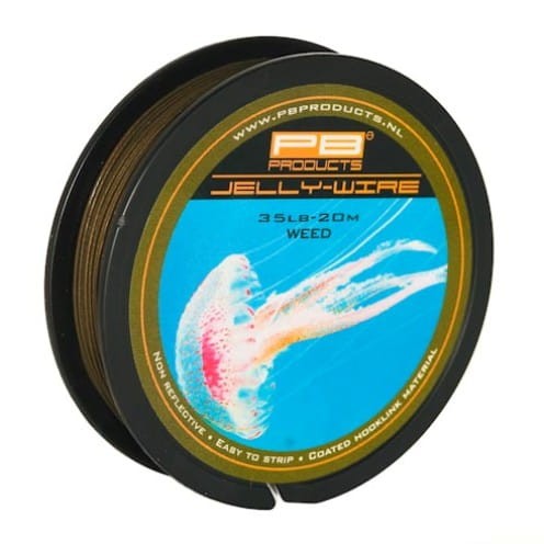 Plecionka w miękkiej otulinie PB Products Jelly Wire 15lb Weed 20m
