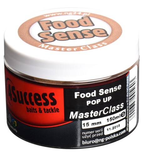 Kulki proteinowe, pływające, pop up | 4SUCCESS | Masterclass Food Sense 150ml