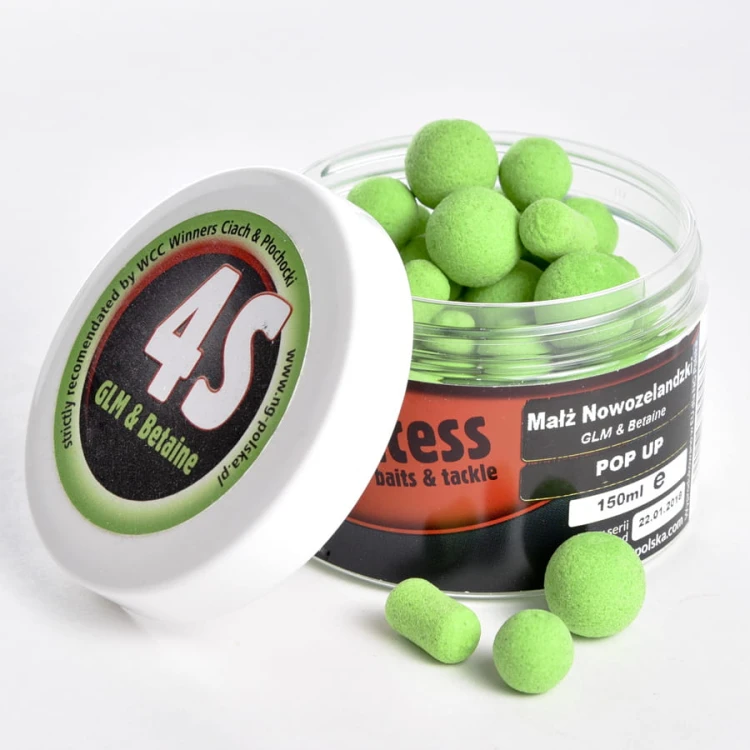 Kulki pływające fluo Pop Up 4Success Bionic Małż Nowozelandzki GLM 150 ml