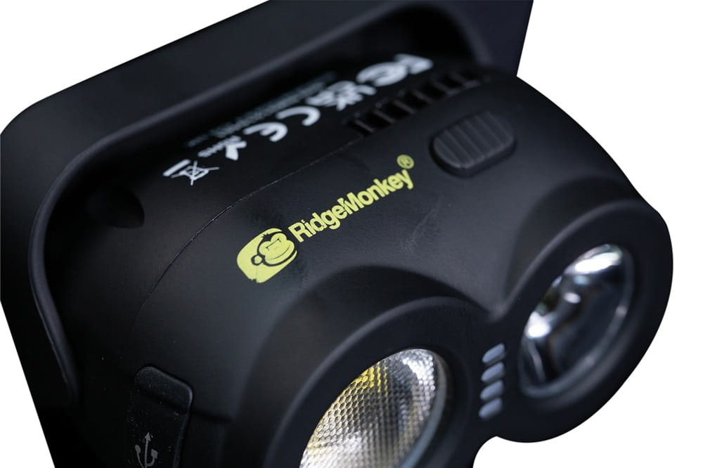 RidgeMonkey VRH300X PRO USB Rechargeable Headtorch 5 Colours