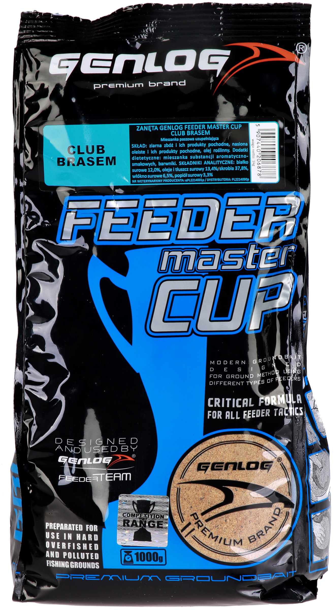 ZANĘTA Genlog FEEDER MASTER CUP CLUB BRASEM YELLOW