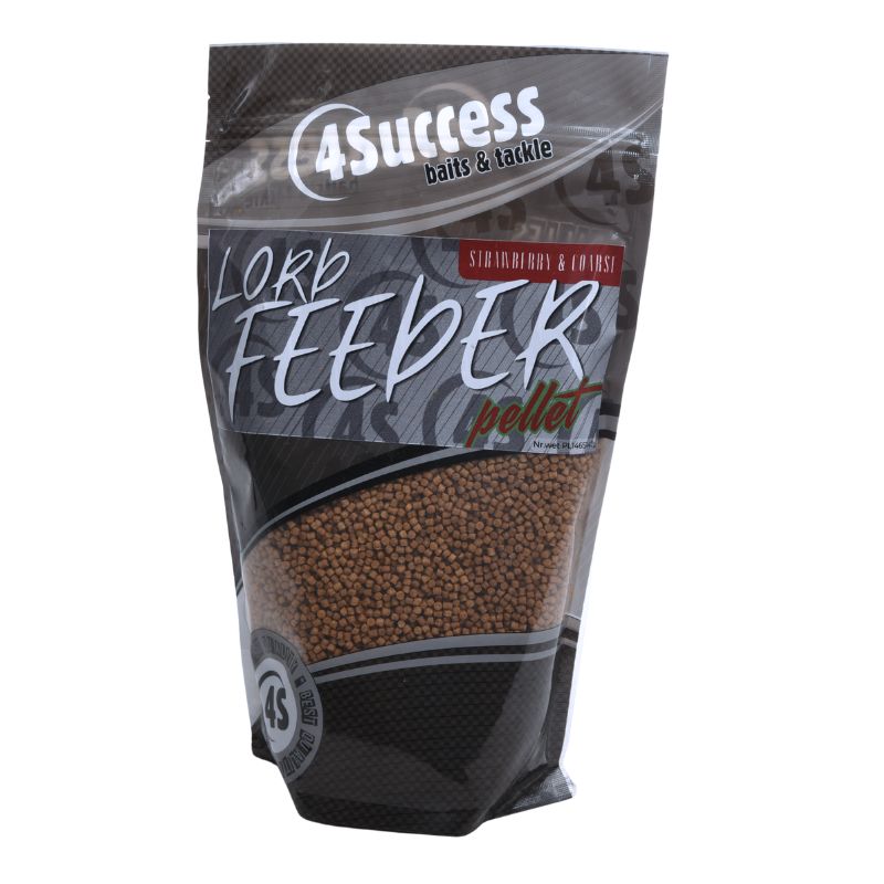 Pellet zanętowy | 4SUCCESS | Lord Feeder Strawberry Pellet 900g