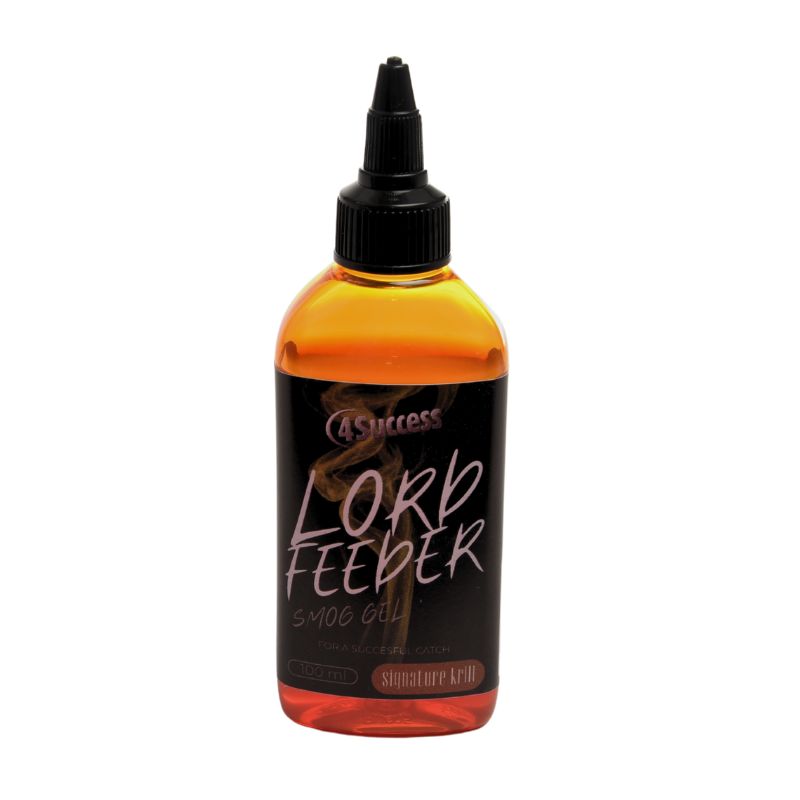 Dip, żel smużący, fluo | 4SUCCESS | Lord Feeder Signature Krill Smog Gel 100ml
