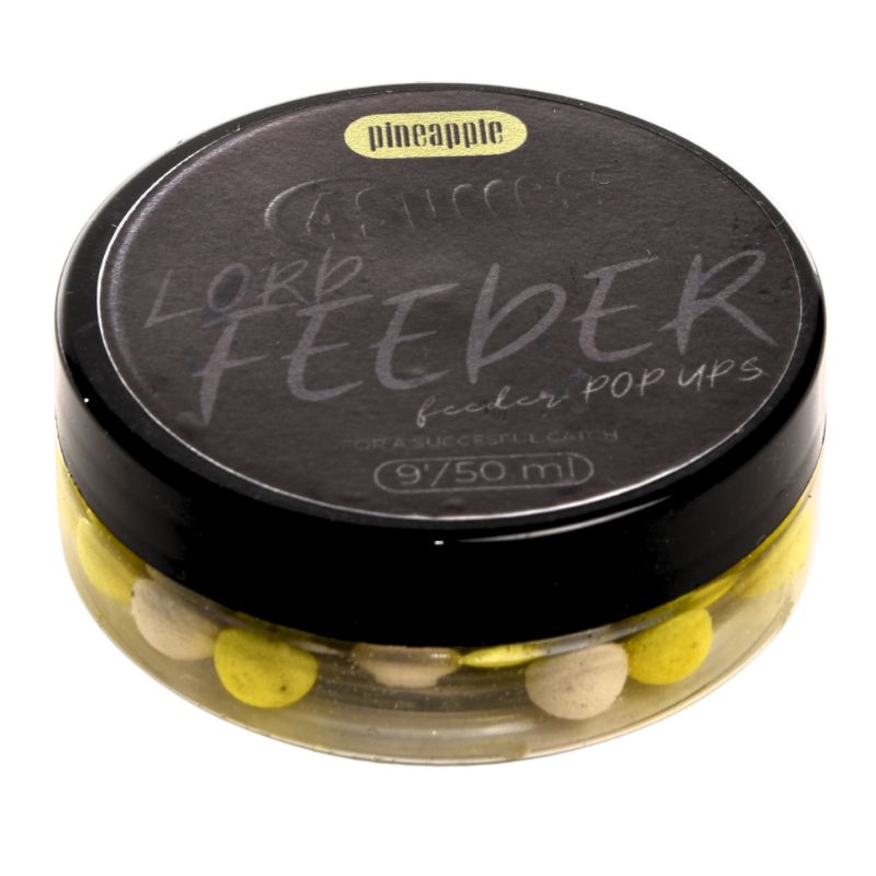 Kulki pływające Ananas |4SUCCESS| Lord Feeder Pineapple Mini Pop Up  9mm 50ml