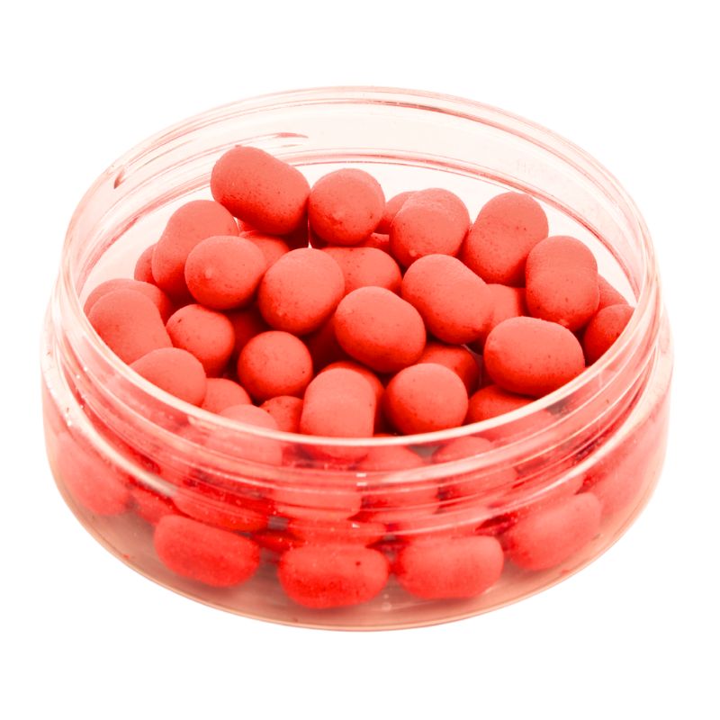 Kulki przynętowe, zbalansowane Truskawka | 4SUCCESS | Lord Feeder Strawberry Dumbell Wafters 11x7mm 50ml