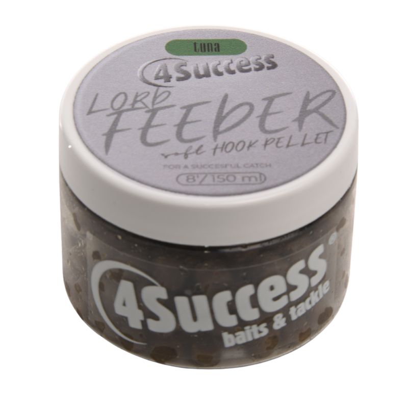 Miękki pellet haczykowy Tuńczyk | 4SUCCESS | Lord Feeder Tuna Soft  Pellet 150ml