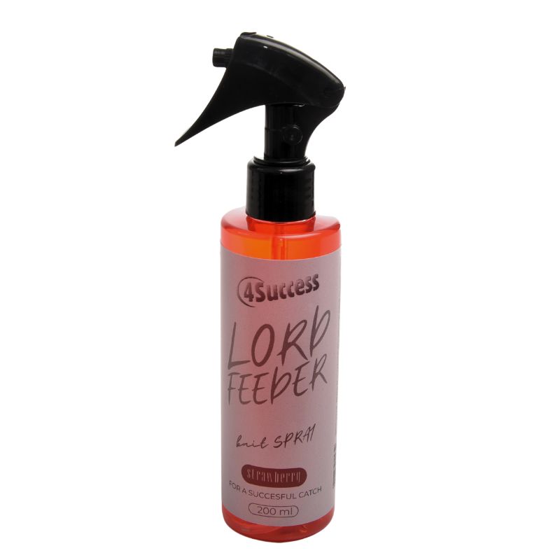 Bait Spray Truskawka | 4SUCCESS | Lord Feeder Strawberry Baits Spray 200ml