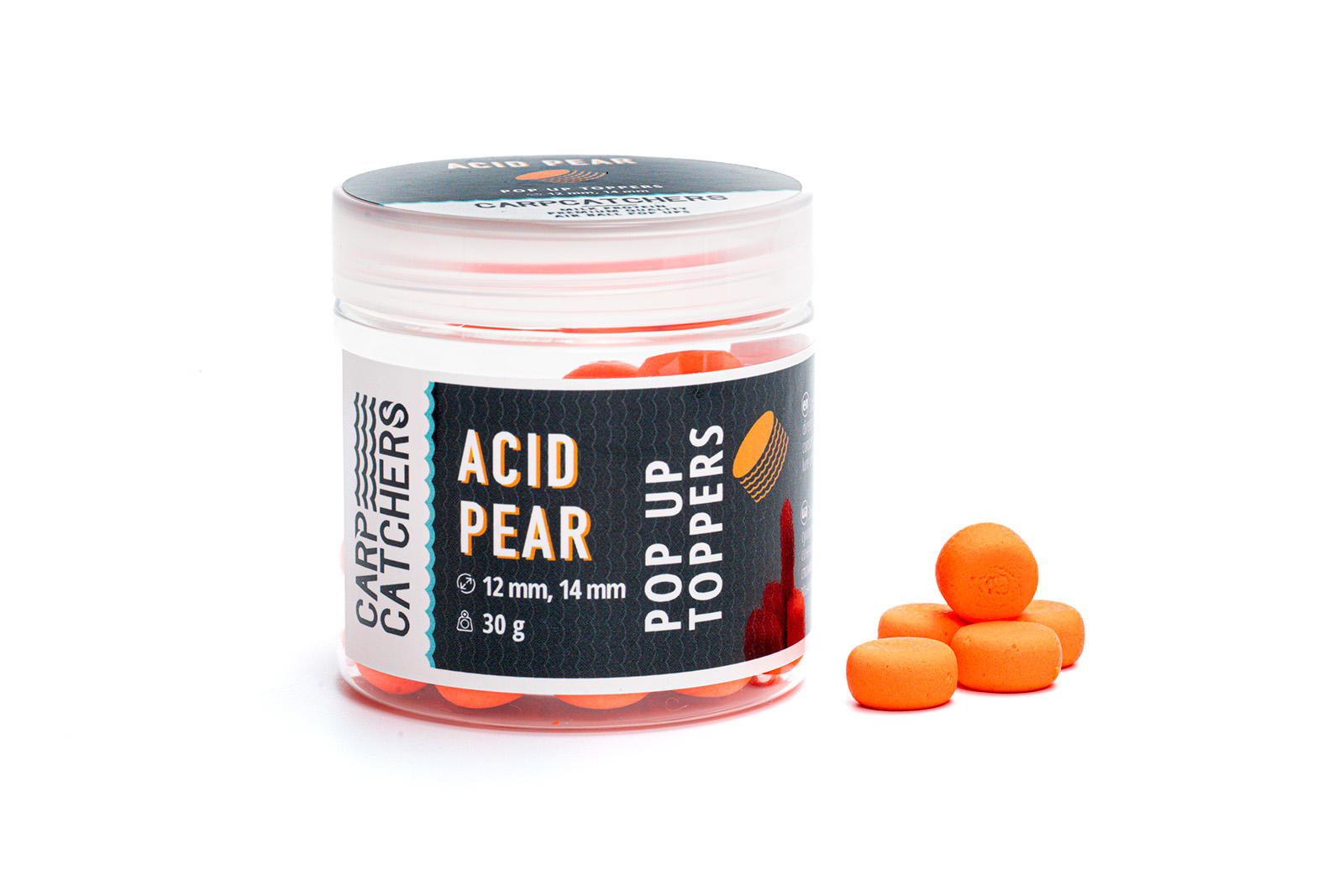 Kulki pływające Pop Up | CARP CATCHERS | ACID PEAR TOPPERS 12mm/14mm