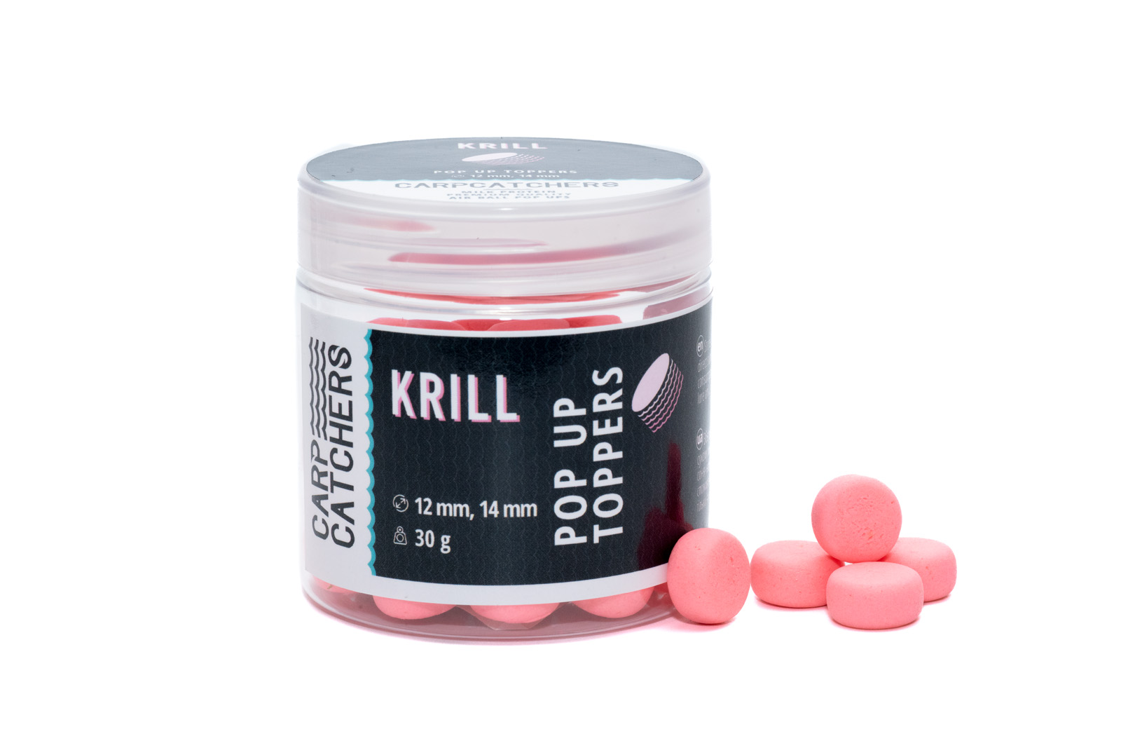 Kulki pływające Pop Up | CARP CATCHERS | KRILL TOPPERS 12mm/14mm
