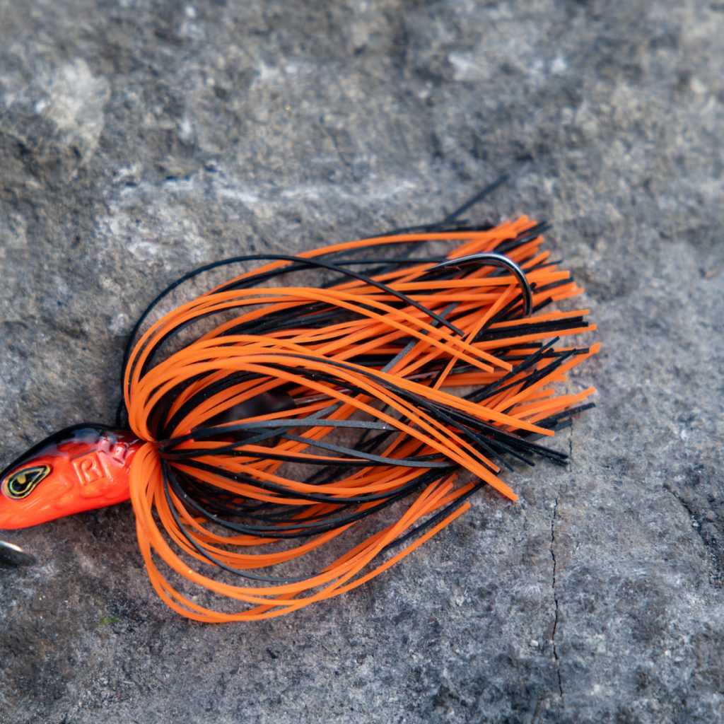 Chatterbait | Rozemeijer | Dr. ChatterProp 14g Black-Orange #1/0 BKK