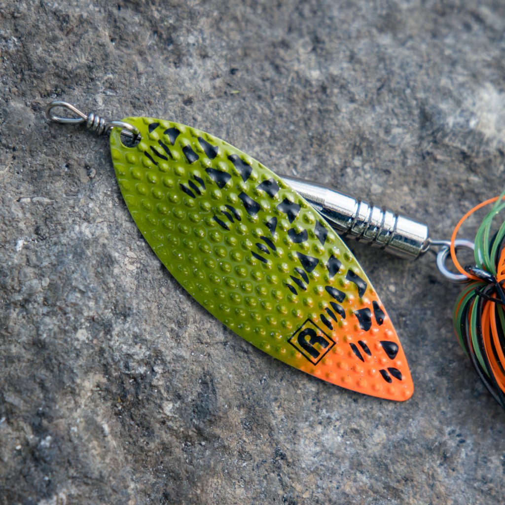 Błystka obrotowa | Rozemeijer | Dr. Willow #6 22g Wild Perch #2/0 BKK