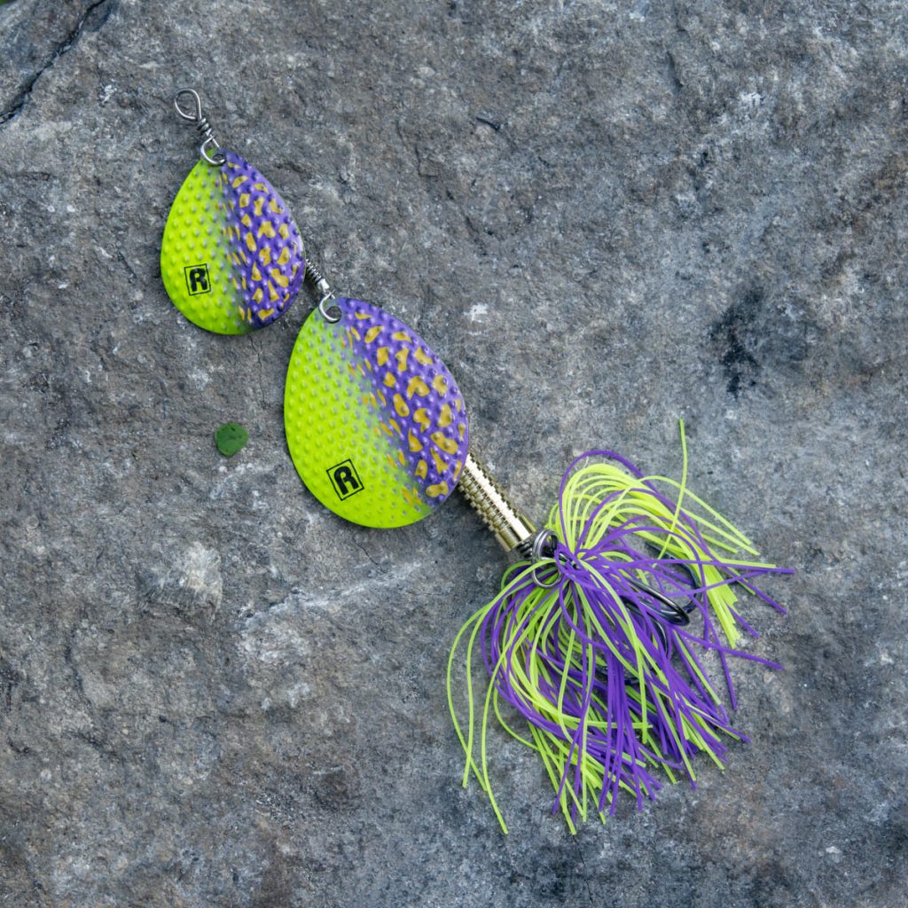 Błystka obrotowa | Rozemeijer | Dr. Skirt Tandem #5 #7 32g Purple Haze #2/0 BKK