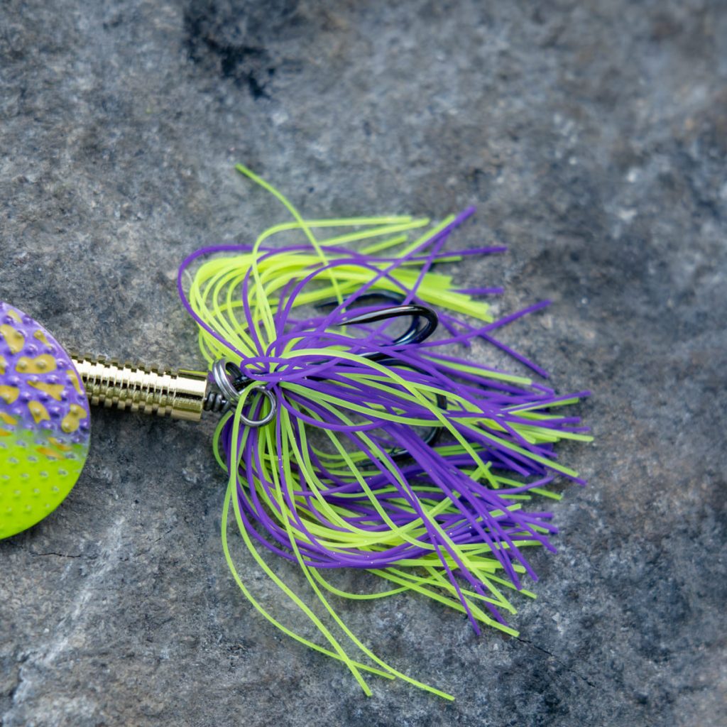 Błystka obrotowa | Rozemeijer | Dr. Skirt Tandem #5 #7 32g Purple Haze #2/0 BKK