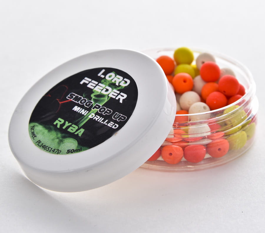 Kulki pływające, smużące Ryba 4Success Lord Feeder Smog Pop Up 50ml 8mm