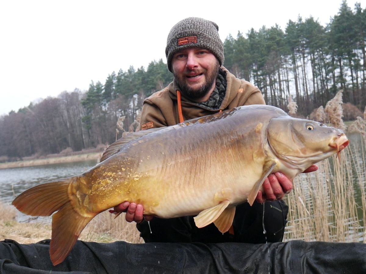 Łowienie karpi na przełomie zimy i wiosny !